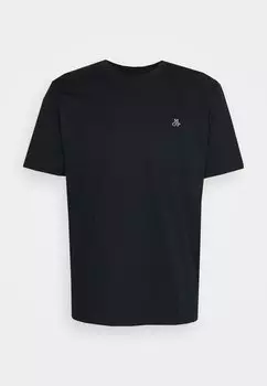 Футболка базовая SHORT SLEEVE LOGO Marc O'Polo, цвет dark night