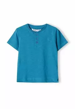 Футболка базовая SHORT SLEEVE MINOTI, цвет teal