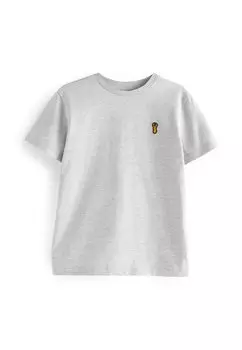 Футболка базовая SHORT SLEEVE STAG Next, цвет grey