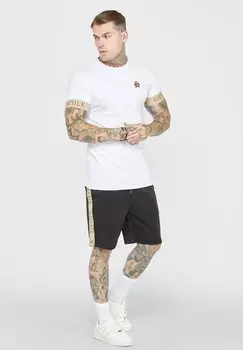 Футболка базовая SIKSILK, цвет white