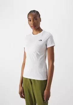 Футболка базовая SIMPLE DOME TEE The North Face, цвет white