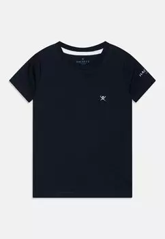 Футболка базовая SMALL LOGO Hackett London, цвет navy blue