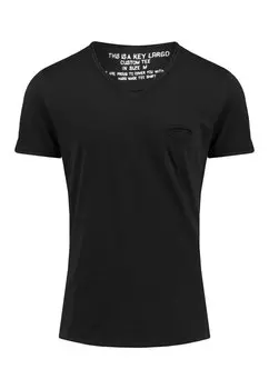Футболка базовая SODA Key Largo, цвет schwarz