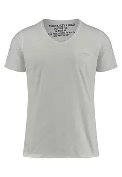 Футболка базовая SODA Key Largo, цвет weiss