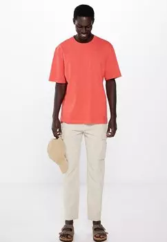 Футболка базовая Springfield, красная