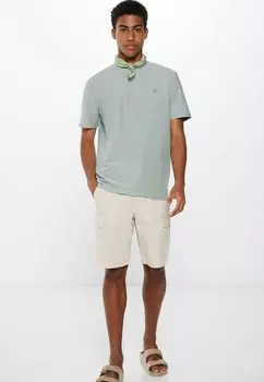 Футболка базовая Springfield, темно-зеленая