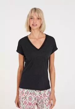 Футболка базовая SS Protest, цвет true black