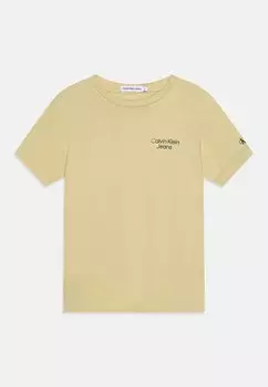 Футболка базовая STACK LOGO Calvin Klein Jeans, цвет green haze