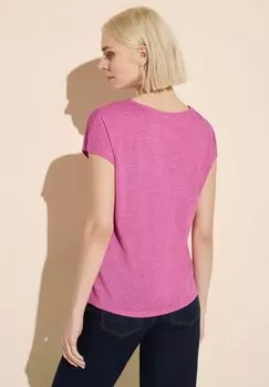 Футболка базовая Street One, розовая
