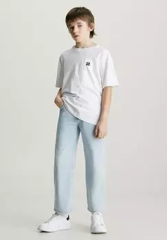 Футболка базовая STRETCH Calvin Klein Jeans, цвет bright white