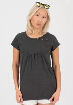 Футболка базовая SUMM alife & kickin, цвет moonless melange