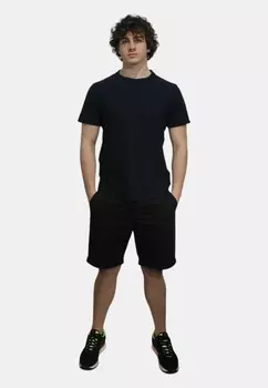 Футболка базовая Sun68, синяя