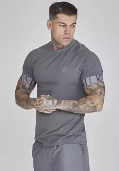 Футболка базовая Tech SIKSILK, серая