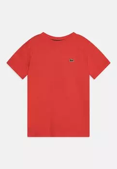 Футболка базовая TEE CORE ESSENTIALS UNISEX Lacoste, цвет redcurrant bush