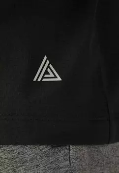 Футболка базовая Textured- Regular Fit Next, черная