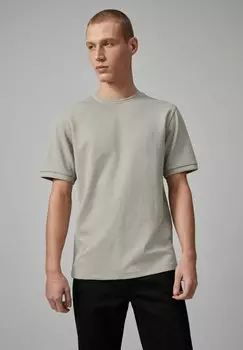 Футболка базовая TEXTURED REGULAR FIT Next, цвет grey
