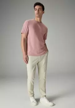 Футболка базовая Textured Regular Fit Next, розовая