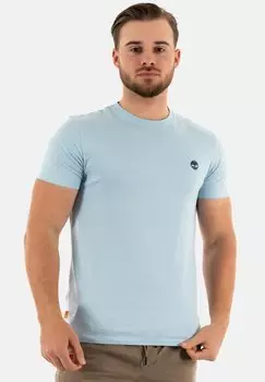 Футболка базовая Timberland, цвет bleu