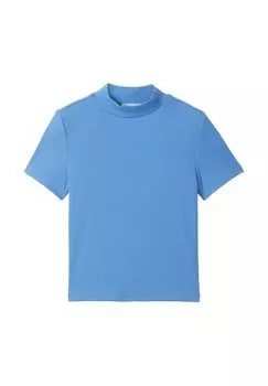 Футболка базовая TOM TAILOR, цвет sicilian blue