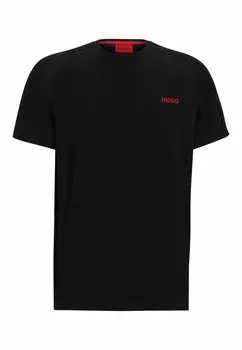 Футболка базовая Tonal HUGO, черная