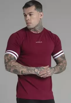 Футболка базовая Tournament SIKSILK, красный