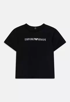 Футболка базовая UNISEX Emporio Armani, цвет blu navy