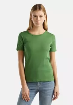 Футболка базовая United Colors of Benetton, цвет green