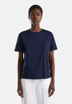 Футболка базовая United Colors of Benetton, синяя