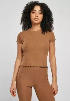 Футболка базовая Urban Classics, цвет darktaupe