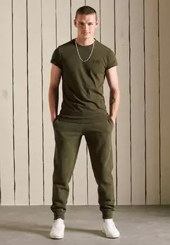 Футболка базовая VINTAGE LOGO EMB Superdry, цвет winter khaki grit