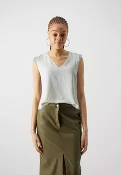 Футболка базовая VMNANNA Vero Moda, цвет birch