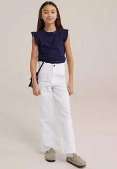 Футболка базовая WE Fashion, цвет blue