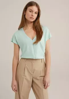 Футболка базовая WE Fashion, цвет blue