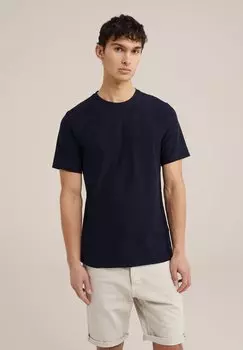Футболка базовая WE Fashion, цвет blue
