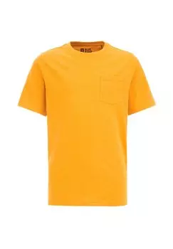 Футболка базовая WE Fashion, желтая