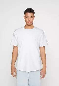 Футболка базовая WORKWEAR CREST TEE UNISEX BDG Urban Outfitters, белая