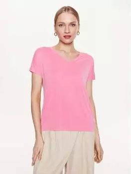 Футболка базового кроя Moss Copenhagen, розовый