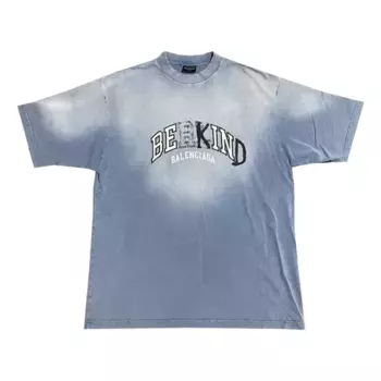 Футболка be kind crewneck t-shirt 'blue' Balenciaga, синий