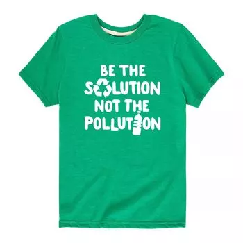 Футболка Be The Solution с рисунком «День Земли» для мальчиков 8–20 лет Licensed Character