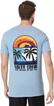 Футболка Beach Day Premium с короткими рукавами Salty Crew, цвет Marine Blue