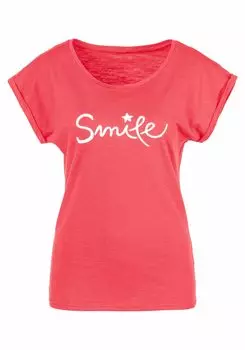 Футболка Beach Time, коралловый