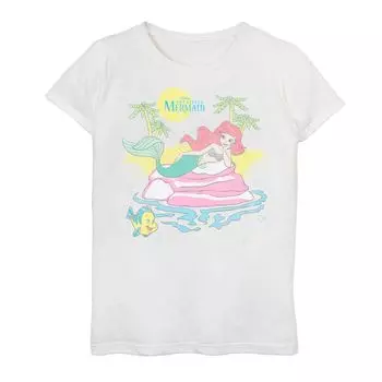 Футболка Beachy Ariel с рисунком «Принцессы Диснея» для девочек 7–16 лет Disney