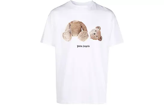 Футболка Bear Classic '/' Palm Angels, белый