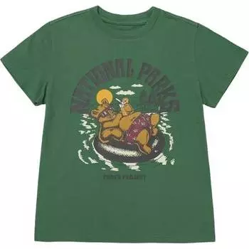 Футболка Bear Float – для мальчиков Parks Project, цвет Sage