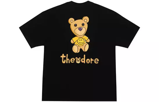 Футболка Bear Series унисекс черная Drew House, черный