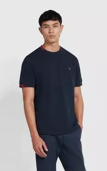 Футболка Bedingfield Tipping Темно-синяя Debenhams, темно-синий