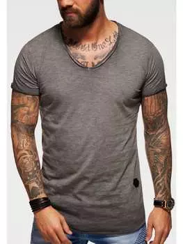 Футболка behype, темно-серый