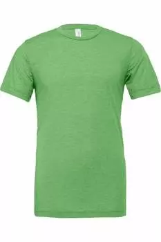 Футболка BELLA + CANVAS Triblend, цвет green triblend