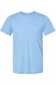 Футболка BELLA + CANVAS Triblend, цвет solid carolina blue triblend