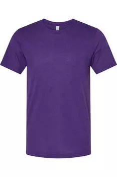 Футболка BELLA + CANVAS Triblend, цвет solid team purple triblend